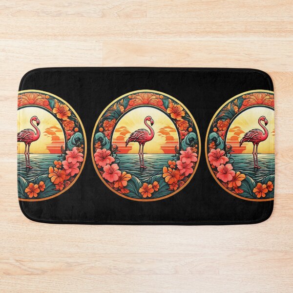 Item preview, Hawaiian Flamingo by The Ocean with Orchids designed and sold by NautiChic.