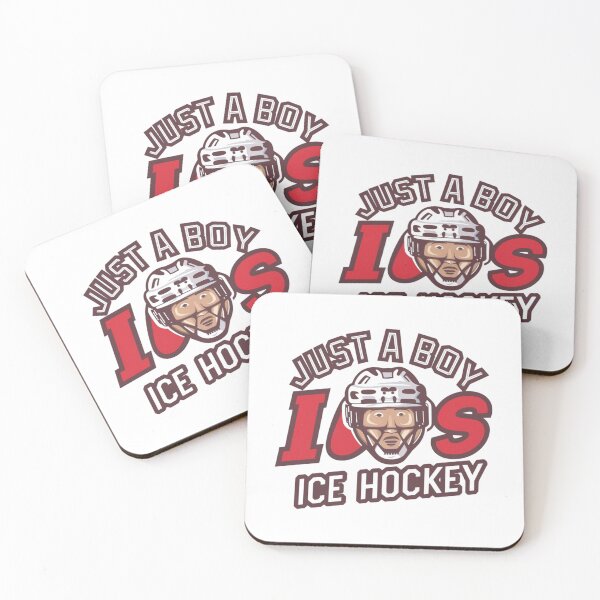 Item preview, Just A Boy Who Loves Ice Hockey designed and sold by eajob.