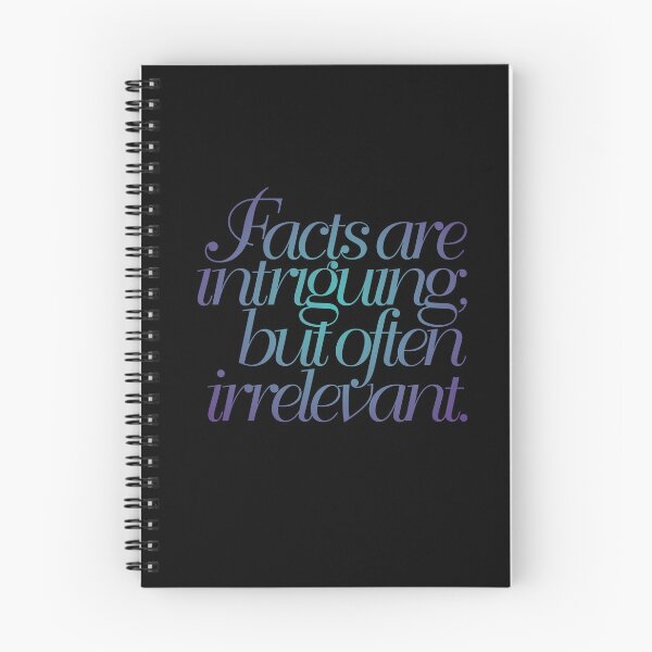 Item preview, Facts are intriguing, but often irrelevant. v.1 designed and sold by x1brett.