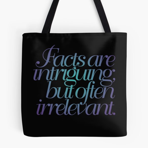 Item preview, Facts are intriguing, but often irrelevant. v.1 designed and sold by x1brett.