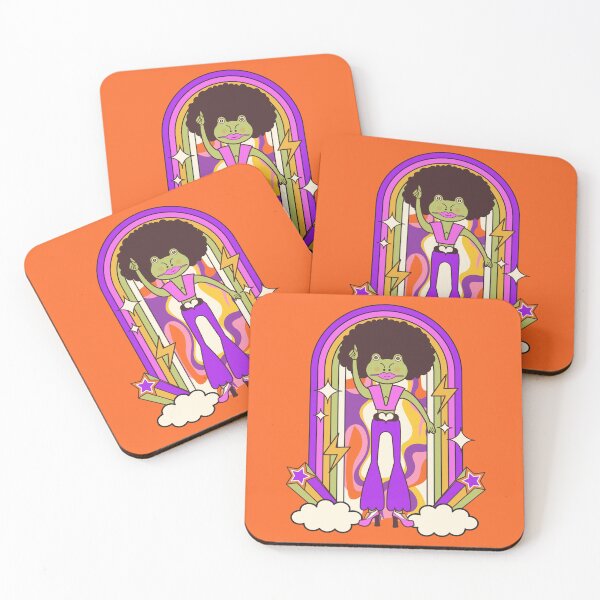 Item preview, 70's Disco Frog Saturday night dancing - Seventies disco vibes designed and sold by Webstudio  2Amigos.