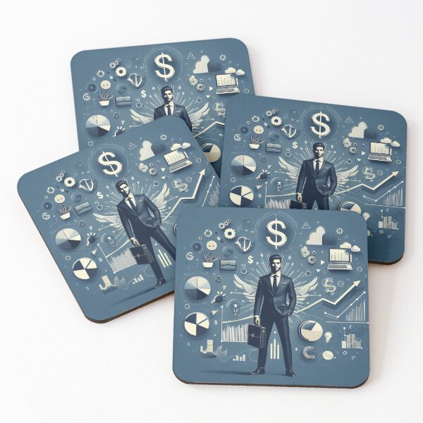 Item preview, Master of Finance - A Visionary Art Piece designed and sold by Wonderall.