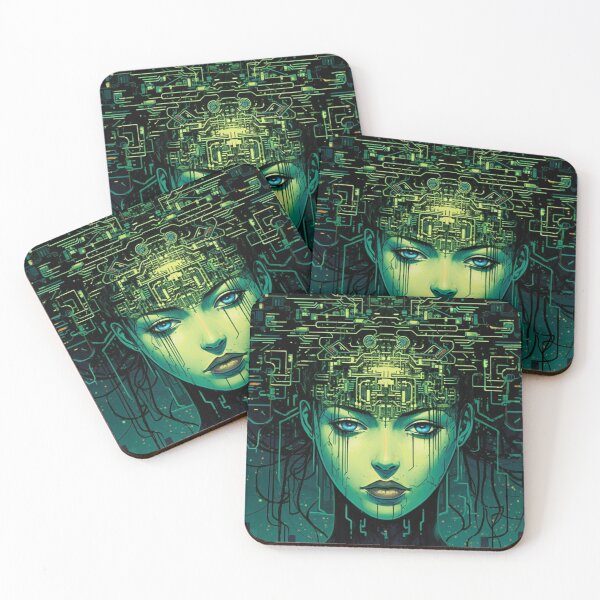 Item preview, Shodan AI Virus Manga designed and sold by Nightarcade.