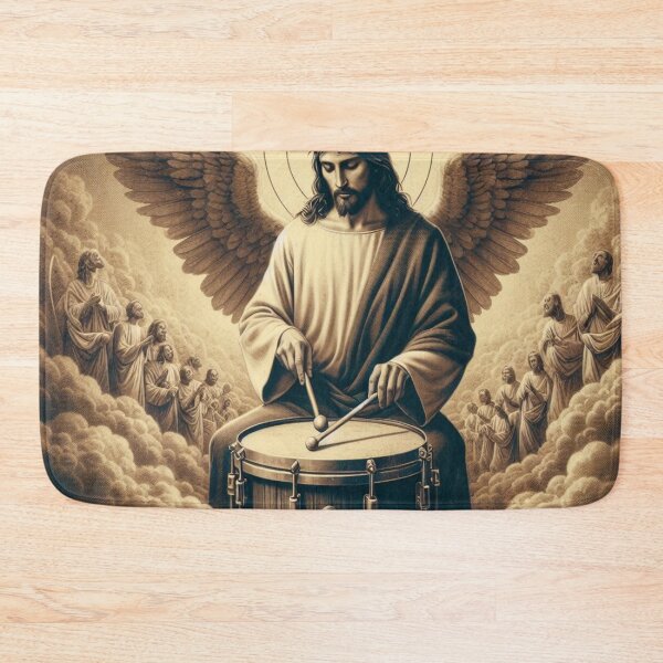 Item preview, "JESUS DRUMMER" : Funny Drummer Boyfriend, Girlfriend Gift  designed and sold by Obinne.