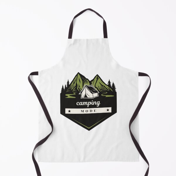 Item preview, Camping mode : mountain camping illustration designed and sold by HappyNoireArt.