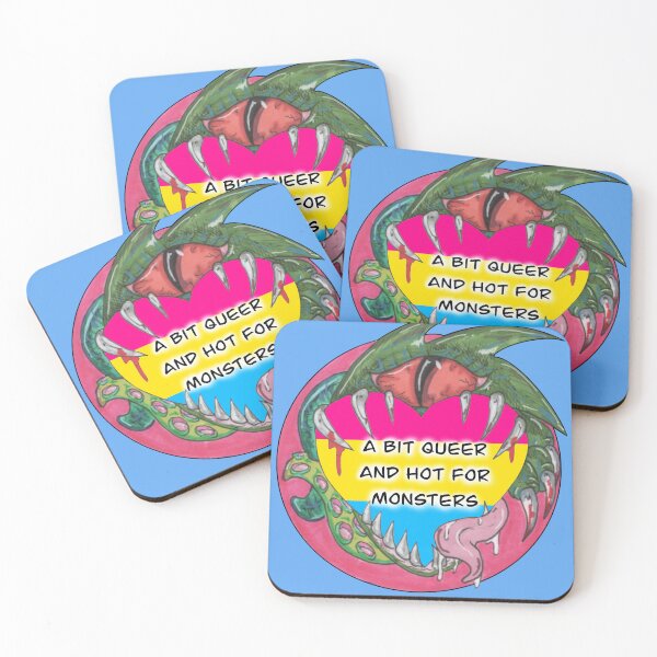 Item preview, Monster Pride - Pansexual designed and sold by LetZoeSpoilYou.