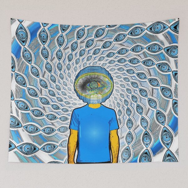 Item preview, EyeBallman-Blue designed and sold by Klaus Bremner (Autotelic Art).