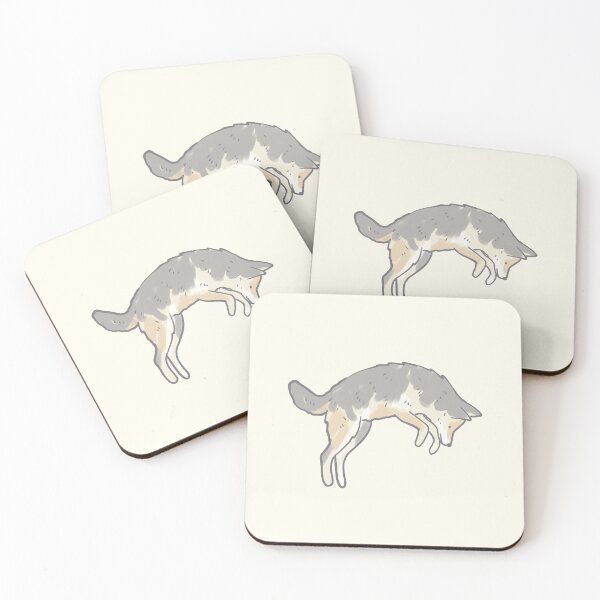 Item preview, Coyote jumping  designed and sold by Mayarart.