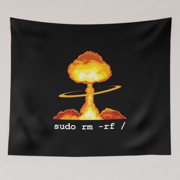 Item preview, Linux - Funny Linux Command Sudo RM RF for Men Women Linux designed and sold by farhanhafeez.