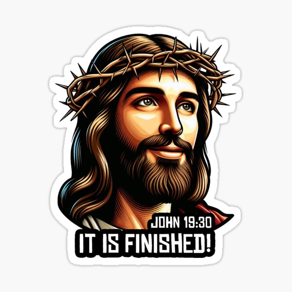 Artikel-Vorschau von Johannes 19:30 Es ist vollbracht, designt und verkauft von plushism.