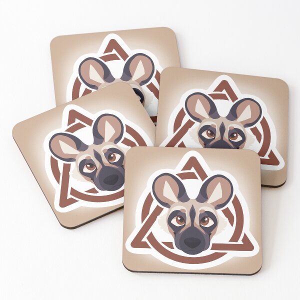 Item preview, Painted Dog Therian Symbol designed and sold by Fl0ating Bubbles.