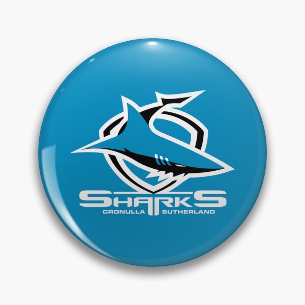 Item preview, White Shark on Shield designed and sold by carrolamanda.
