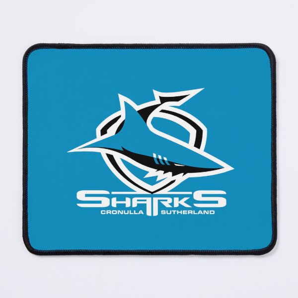 Item preview, White Shark on Shield designed and sold by carrolamanda.