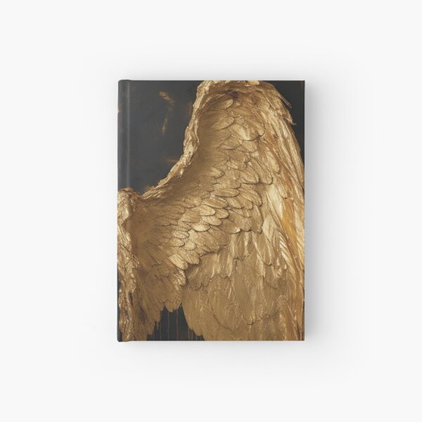 Item preview, Golden Angel Wings Contemporary Art designed and sold by cocoaiart.