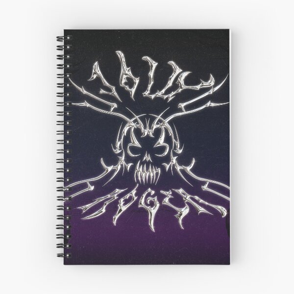Item preview, Tribal Chrome Terror: Jolly Roger on Menacing Purple Background designed and sold by DWZ Design.