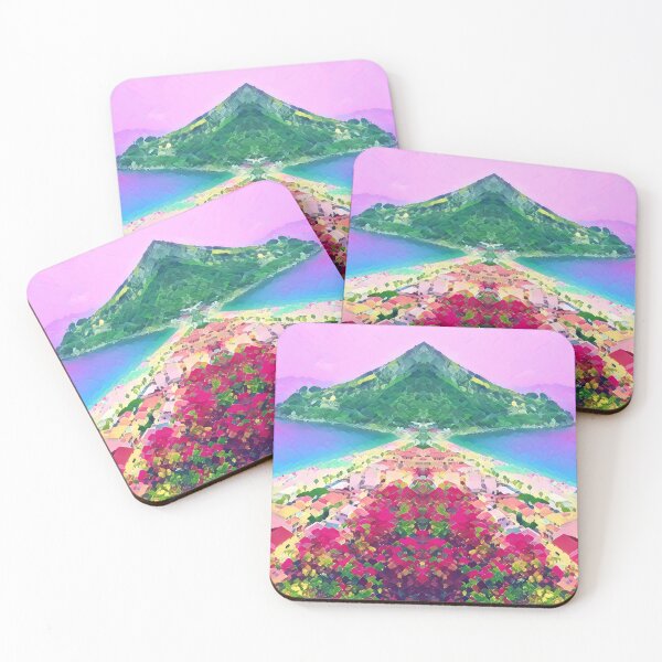 Item preview, Peaceful Summer in Italy - Vibrant Feminine Colors designed and sold by Leufia.