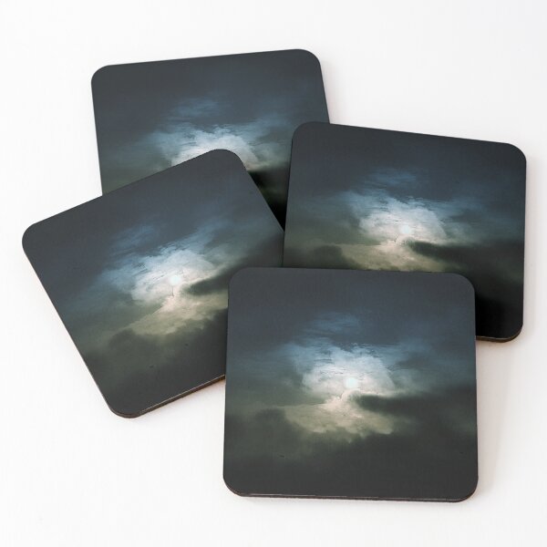 Item preview, Luminous sun rays breaking through dramatic clouds designed and sold by bartekg3.