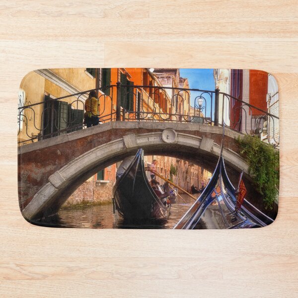 Item preview, Gondolas in Venice - Italy designed and sold by Kathy Weaver.