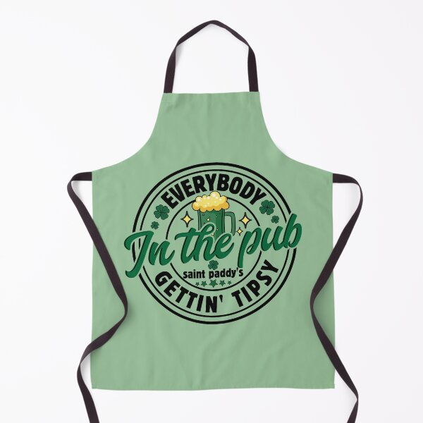 Item preview, Saint Paddy's Day Everybody In The Pub Gettin' Tipsy Funny Drinking Team designed and sold by JDVNart.