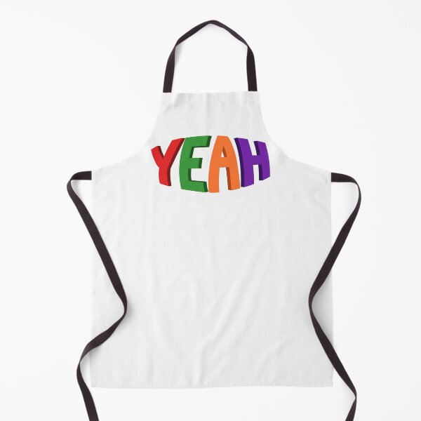 Item preview, 3D YEAH Multicolored Typographic Design designed and sold by NataliePaskell.