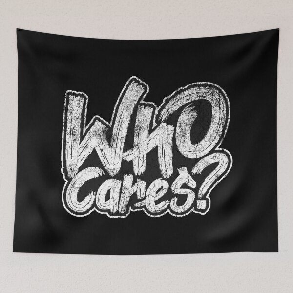 Item preview, Indifferent Attitude Phrase Art designed and sold by RuyaFab.