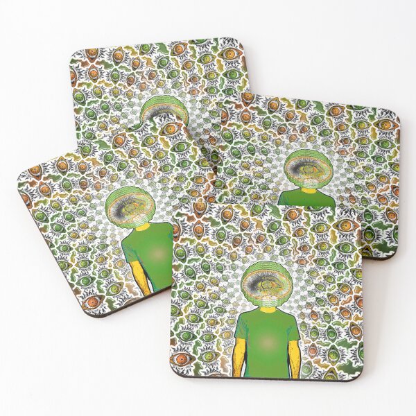Item preview, EyeBallman-GreenOrange designed and sold by Klaus Bremner (Autotelic Art).