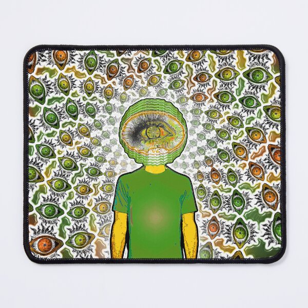 Item preview, EyeBallman-GreenOrange designed and sold by Klaus Bremner (Autotelic Art).