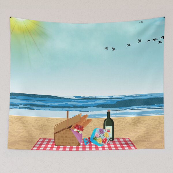 Item preview, A picnic on the beach. designed and sold by BEYZA PARPAR.