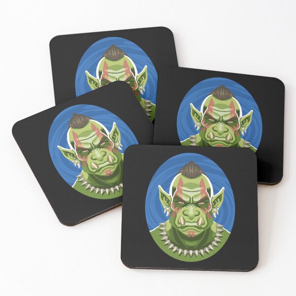 Item preview, A Grumpy Orc Portrait designed and sold by Geobat.