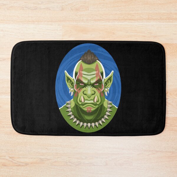 Item preview, A Grumpy Orc Portrait designed and sold by Geobat.