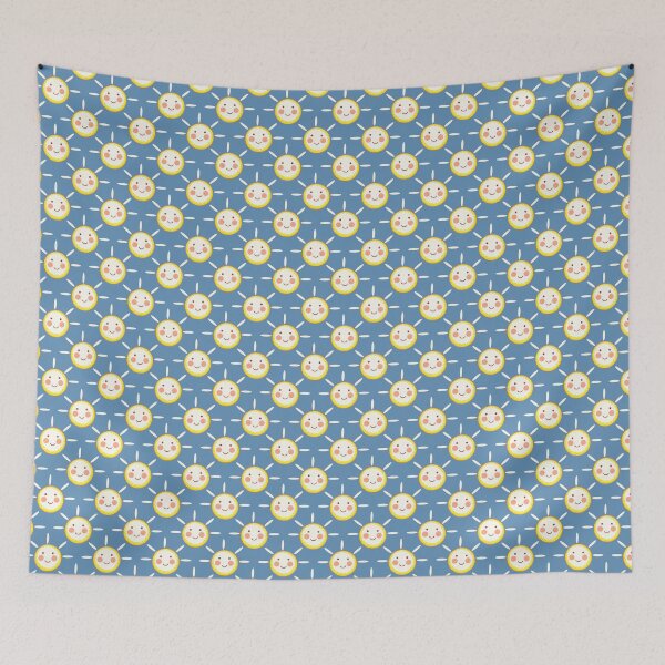 Item preview, Sweet Day Sunchine Playful kids room pattern. designed and sold by Almanzart.