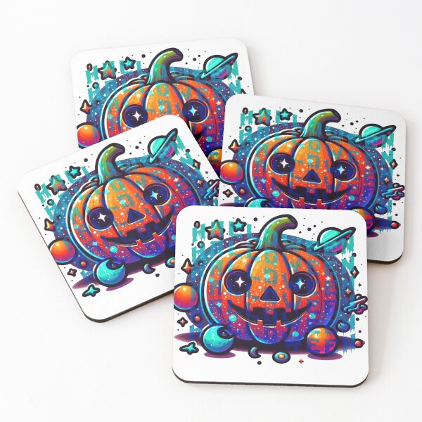 Item preview, Cosmic Halloween Pumpkin designed and sold by Echonn.