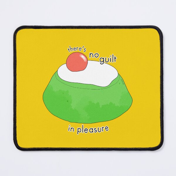 Item preview, There’s no guilt in pleasure - cassatina (yellow background) designed and sold by Chiara Filincieri.