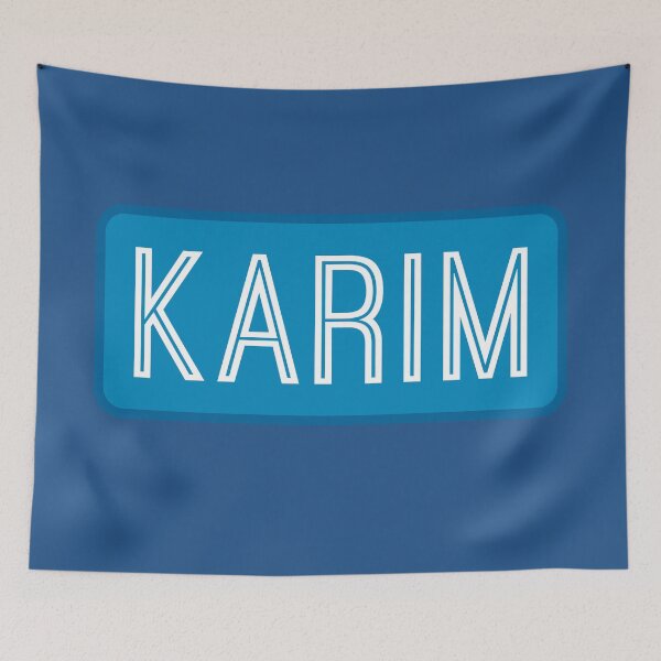 Item preview, Karim Name designed and sold by Jeallan Designs.