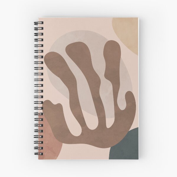 Item preview, Boho Scandinavian, Organic Shapes, Brown Tones designed and sold by technicolorable_art.