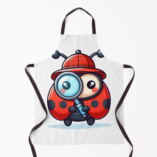 Item preview, Kawaii Ladybug: Sporting A Detective Hat designed and sold by CanvasCutie.