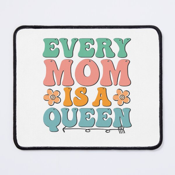 Item preview, Every Mom Is a Queen Retro Groovy designed and sold by Merchrise.