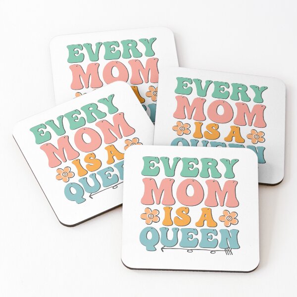 Item preview, Every Mom Is a Queen Retro Groovy designed and sold by Merchrise.