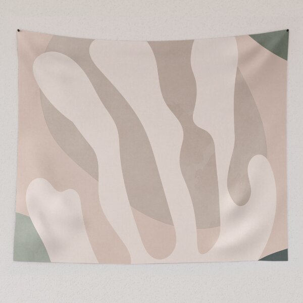 Item preview, Boho Scandinavian, Organic Shapes, Neutral Tones designed and sold by technicolorable_art.