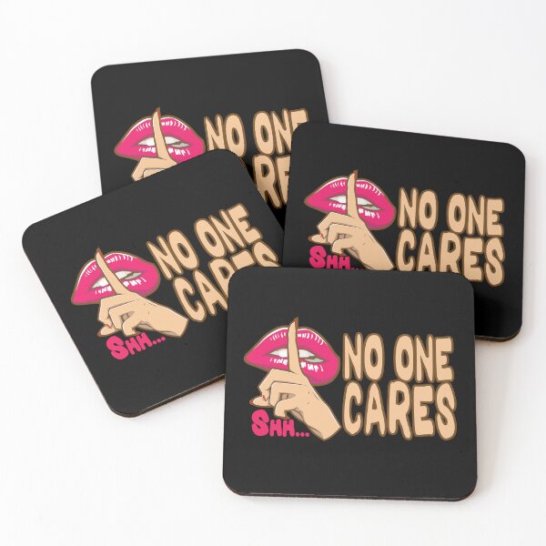 Item preview, Silent Gesture "No One Cares" Graphic designed and sold by RuyaFab.