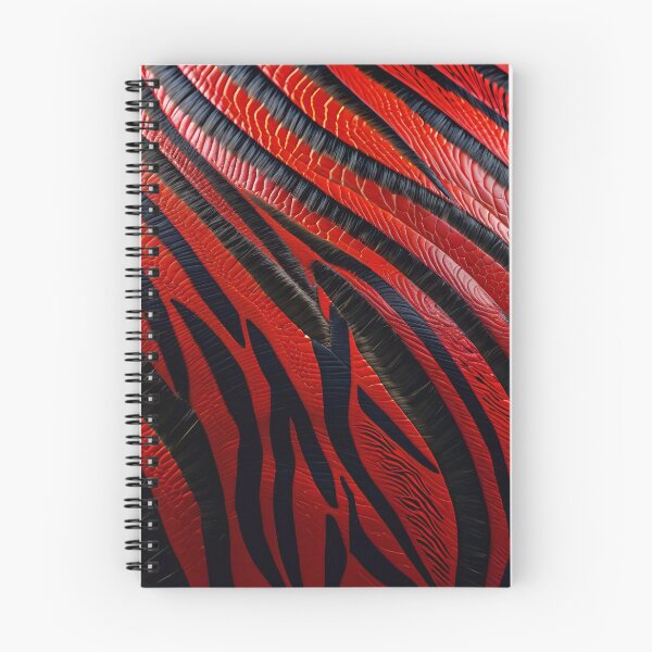 Item preview, Abstract Red Zebra Skin Pattern designed and sold by TheArtOfPat.