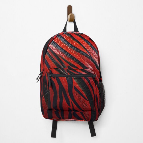 Item preview, Abstract Red Zebra Skin Pattern designed and sold by TheArtOfPat.