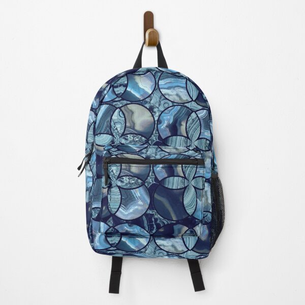 Item preview, marble effect mosaic blue designed and sold by Alessandro Remo Mazzoni Remotextiles.