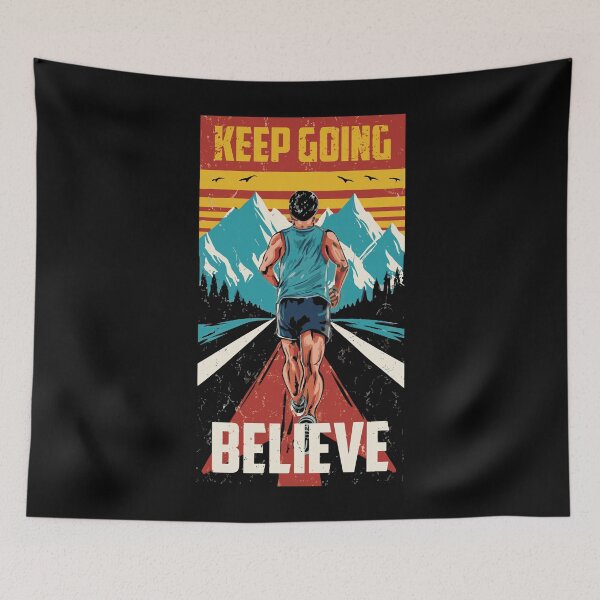 Item preview, Marathon Runner Motivational Design Running Gift designed and sold by PugSwagClothing.