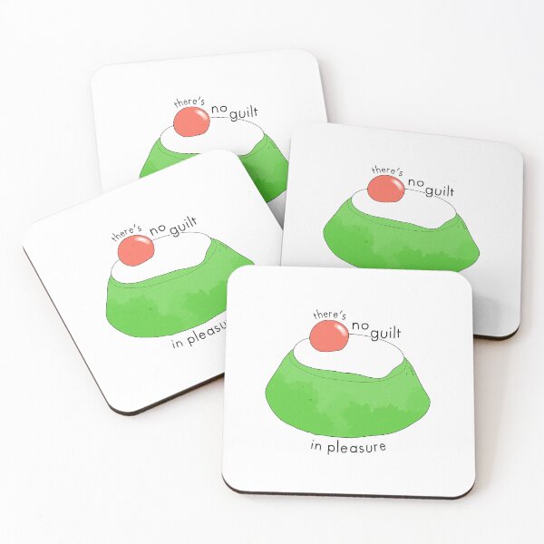 Item preview, There’s no guilt in pleasure - cassatina (white background) designed and sold by Chiara Filincieri.