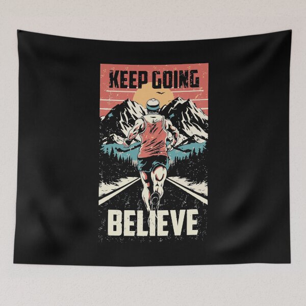Item preview, Marathon Runner Motivational Design Running Gift designed and sold by PugSwagClothing.