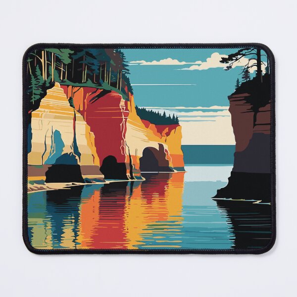 Item preview, Beyond the Shoreline: Discovering Pictured Rocks designed and sold by ShopieHome.