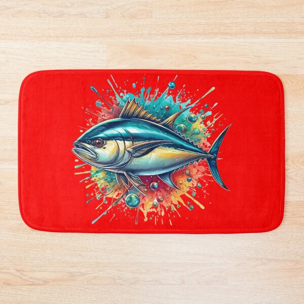 Item preview, A beautiful tuna with a colorful background. designed and sold by Marcoshop10.