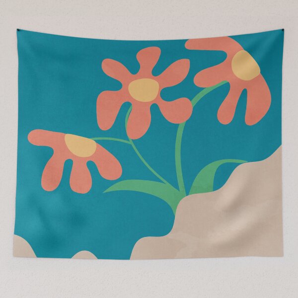 Item preview, Cute Abstract Daisy Flower designed and sold by technicolorable_art.
