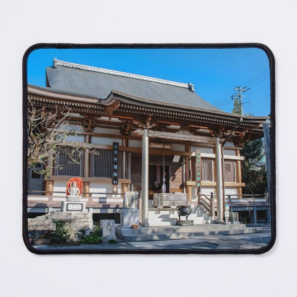 Item preview, Temple 30 - Zenraku-ji - Main Building - Hondo front view designed and sold by Japaholic.